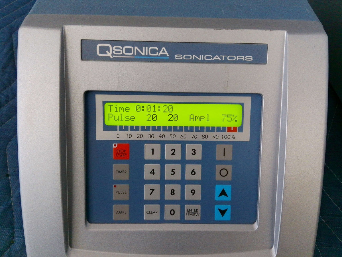 Qsonica Q125 Sonicator Homogenizer w/ Sound Enclosure