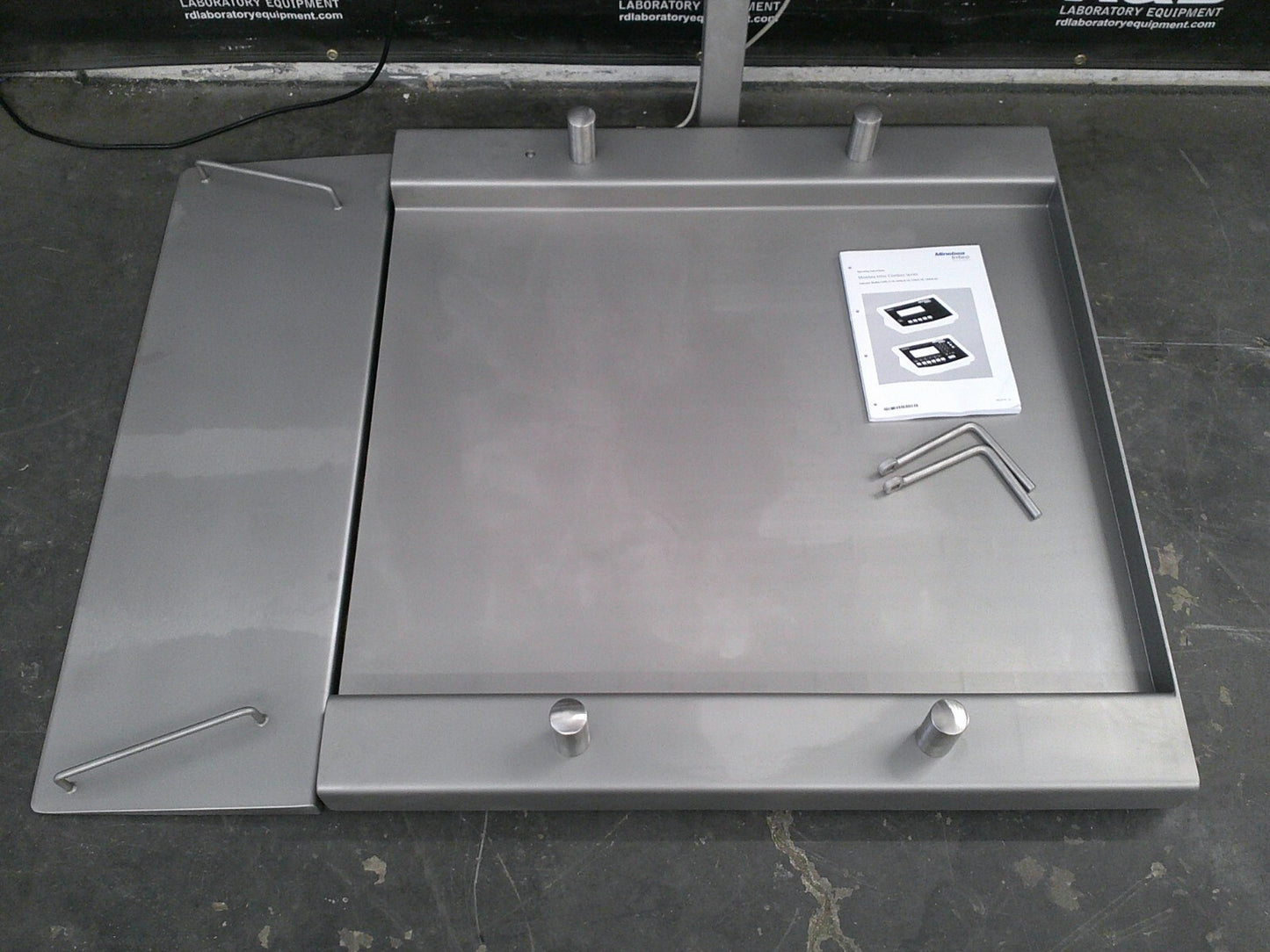 Sartorius/ Minebea Intec IFS4 Stainless Steel Weighing Platform Drum Scale