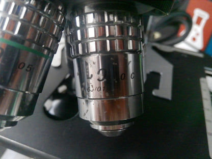 Nikon Optiphot 2 Phase Contrast Microscope w/ 6 Objectives & Lamp Power Supply