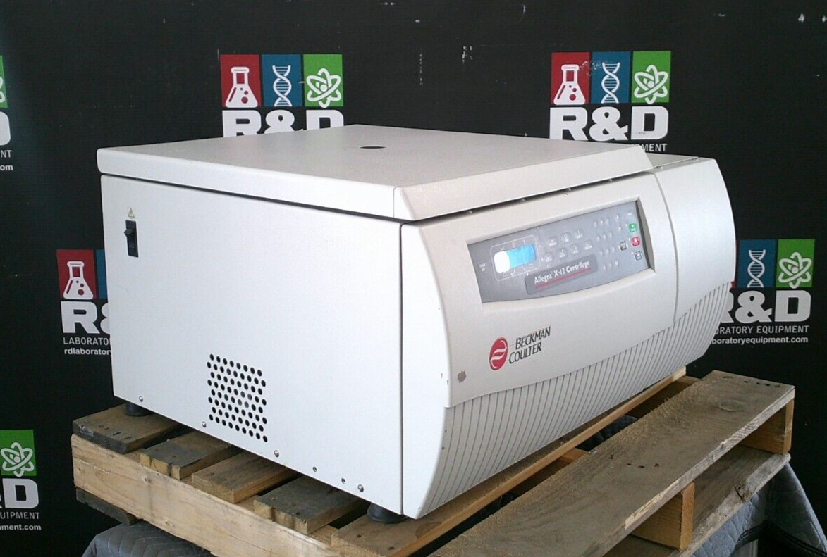 Beckman Allegra X-12 Refrigerated 20°C Benchtop Centrifuge w/Rotor, Buckets 220v