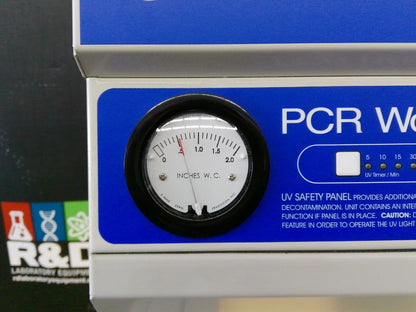 Fisher Scientific Labconco 3560000 2ft PCR Workstation w/UV & Stand FULLY TESTED