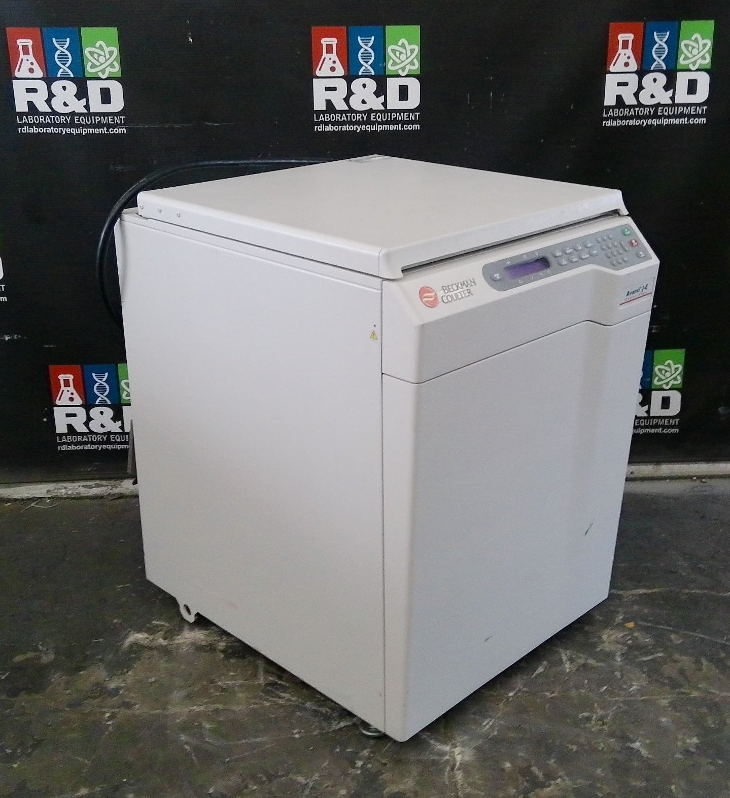 Beckman Avanti J-E Refrigerated Floor Centrifuge w/JA-14 Rotor 208v FULLY TESTED