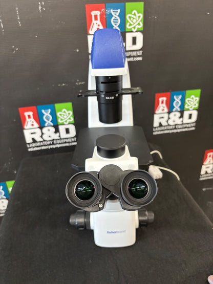 Fisherbrand Inverted Research Microscope, Very Nice Unit.  Works Great