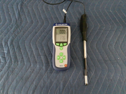 Digi‑Sense 20250‑16 Hot‑Wire Thermoanemometer w/ Antenna Probe & Case