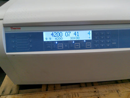 Thermo Sorvall XTR Refrigerated Benchtop Centrifuge w/ Rotor 120v FULLY TESTED