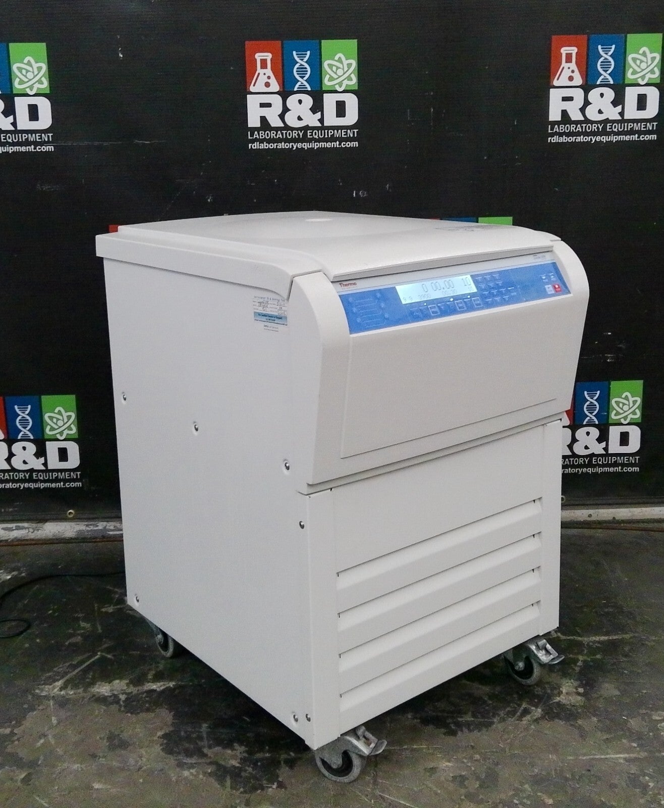 Thermo Sorvall Legend XFR Refrigerated Floor Centrifuge w/ Rotor & Buckets 120v