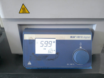 IKA ROTAVAP RV 10 & HB 10, Hot Water, Oil Bath, Glassware Included, FULLY TESTED