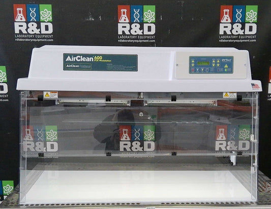 Airclean Systems AC648LFUVC 4ft Airclean 600 PCR Workstation  w/UV & Fluorescent