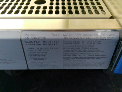 Thermo Scientific 6ft 1377 A2 Biosafety/Biological Safety Cabinet w/UV +Warranty