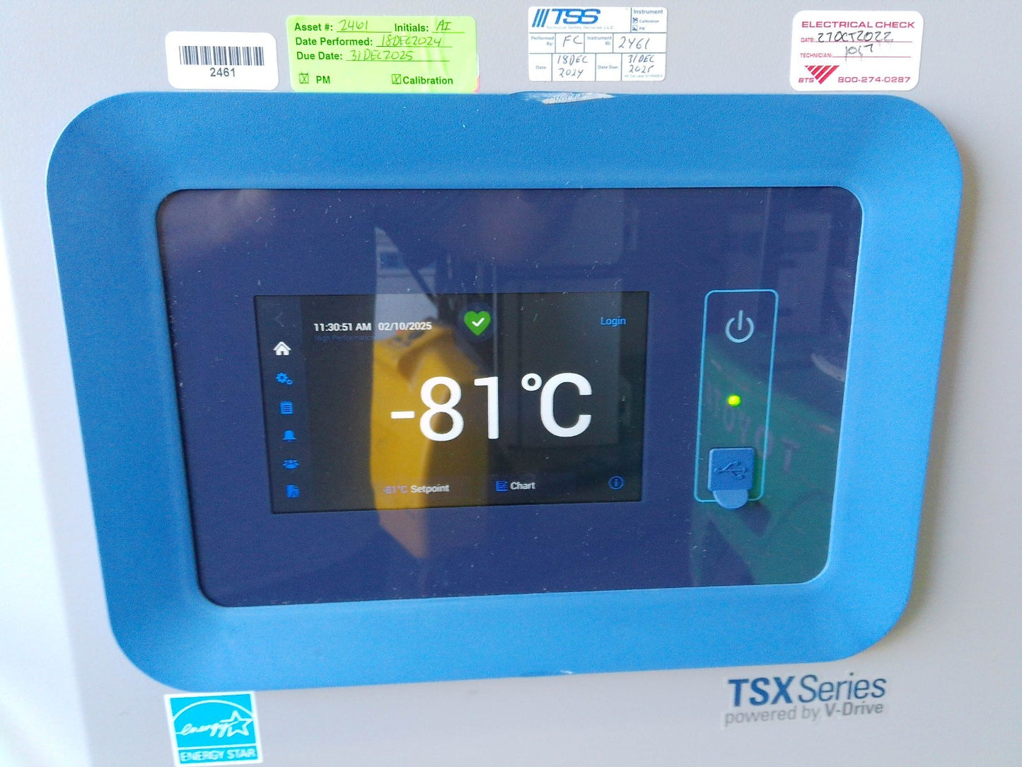 Thermo Scientific TSX70086A -86C Ultra Low Freezer 33.5Cf (2021) FULLY TESTED