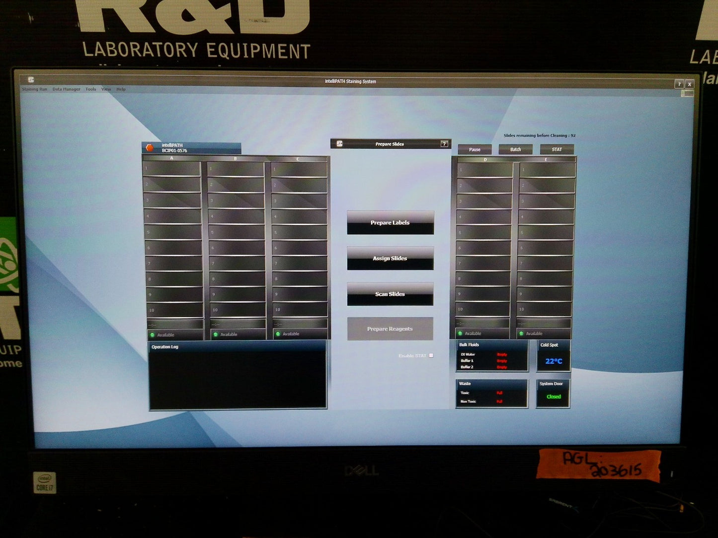 Biocare Medical IntelliPATH IPS0001US Automated Slide Stainer System