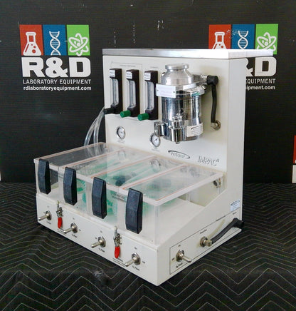 VetEquip Impac 6 Quad-Chamber Rodent/Mouse Veterinary Anesthesia System