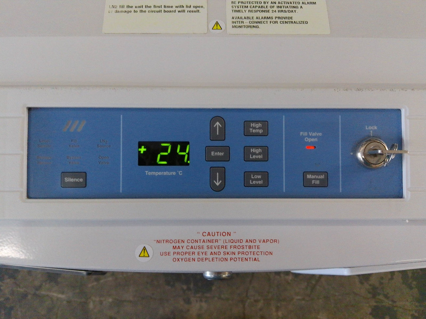 Thermo Scientific 7400 CryoPlus 1 LN2 Nitrogen Cold Storage 90L w/ Racks (2021)