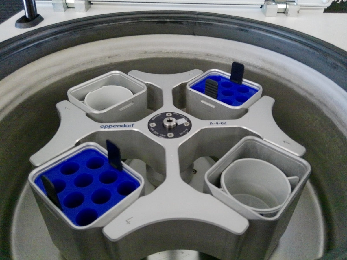 Eppendorf 5810R Refrigerated Centrifuge w/ Rotor (A-4-62), Buckets & Inserts