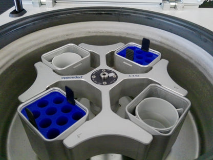 Eppendorf 5810R Refrigerated Centrifuge w/ Rotor (A-4-62), Buckets & Inserts