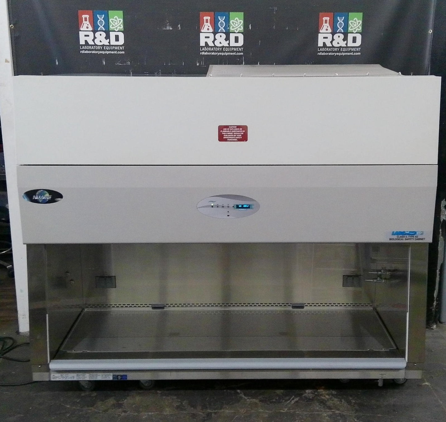 Nuaire 6ft NU-543-600 A2 Biosafety Cabinet w/UV & Stand FULLY TESTED
