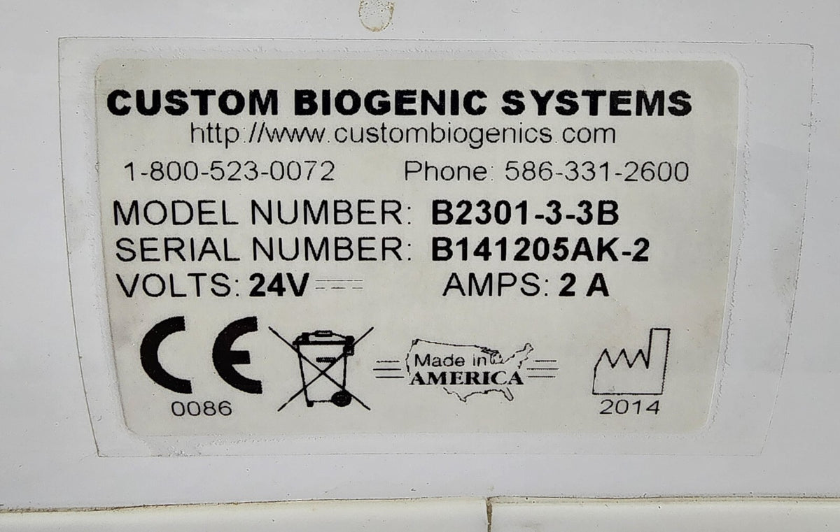 CBS Isothermal V32000-AB/C Cryo LN2 Nitrogen Carousel Storage System 70L w/Racks