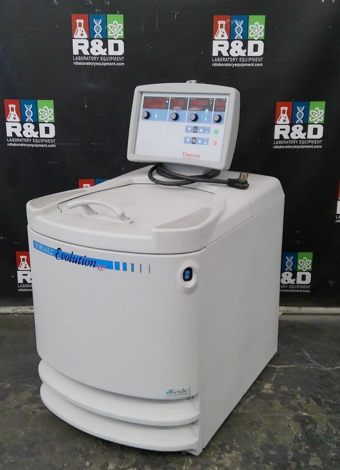 Thermo Sorvall Evolution RC Refrigerated Floor Centrifuge w/ Rotor & Inserts