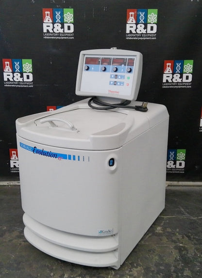 Thermo Sorvall Evolution RC Refrigerated Floor Centrifuge w/ Rotor & Inserts