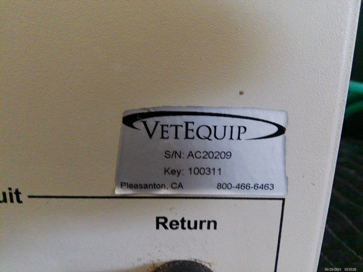 VetEquip Impac 6 Quad-Chamber Rodent/Mouse Veterinary Anesthesia System