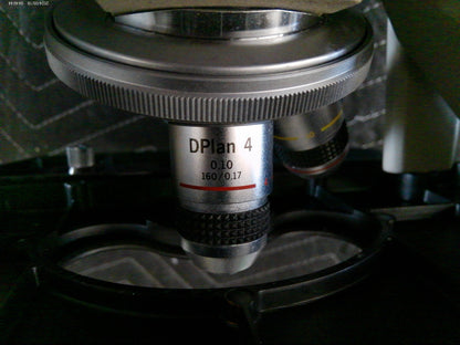 Olympus CK2 Inverted Phase Contrast Microscope With 3 Objectives, FULLY TESTED