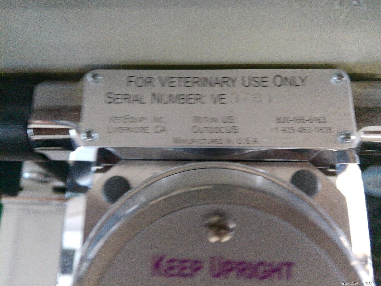 VetEquip Impac 6 Quad-Chamber Rodent/Mouse Veterinary Anesthesia System