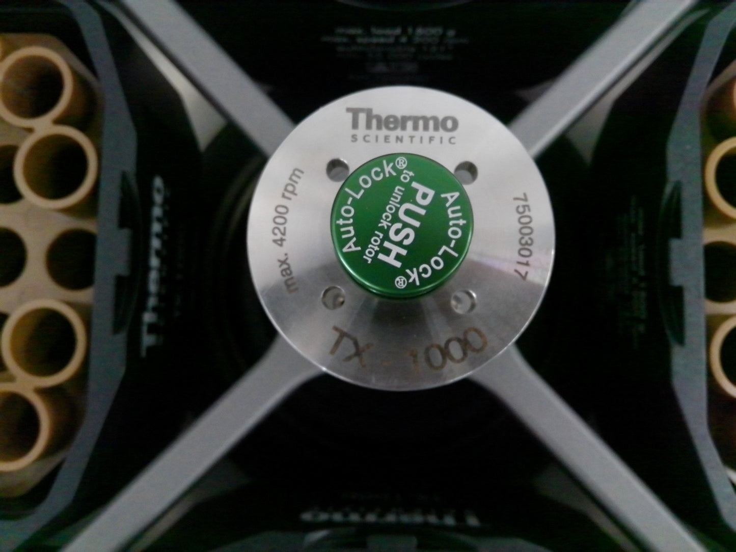 Thermo Sorvall Legend XF Floor Centrifuge w/ Rotor, Buckets, & Inserts 120v