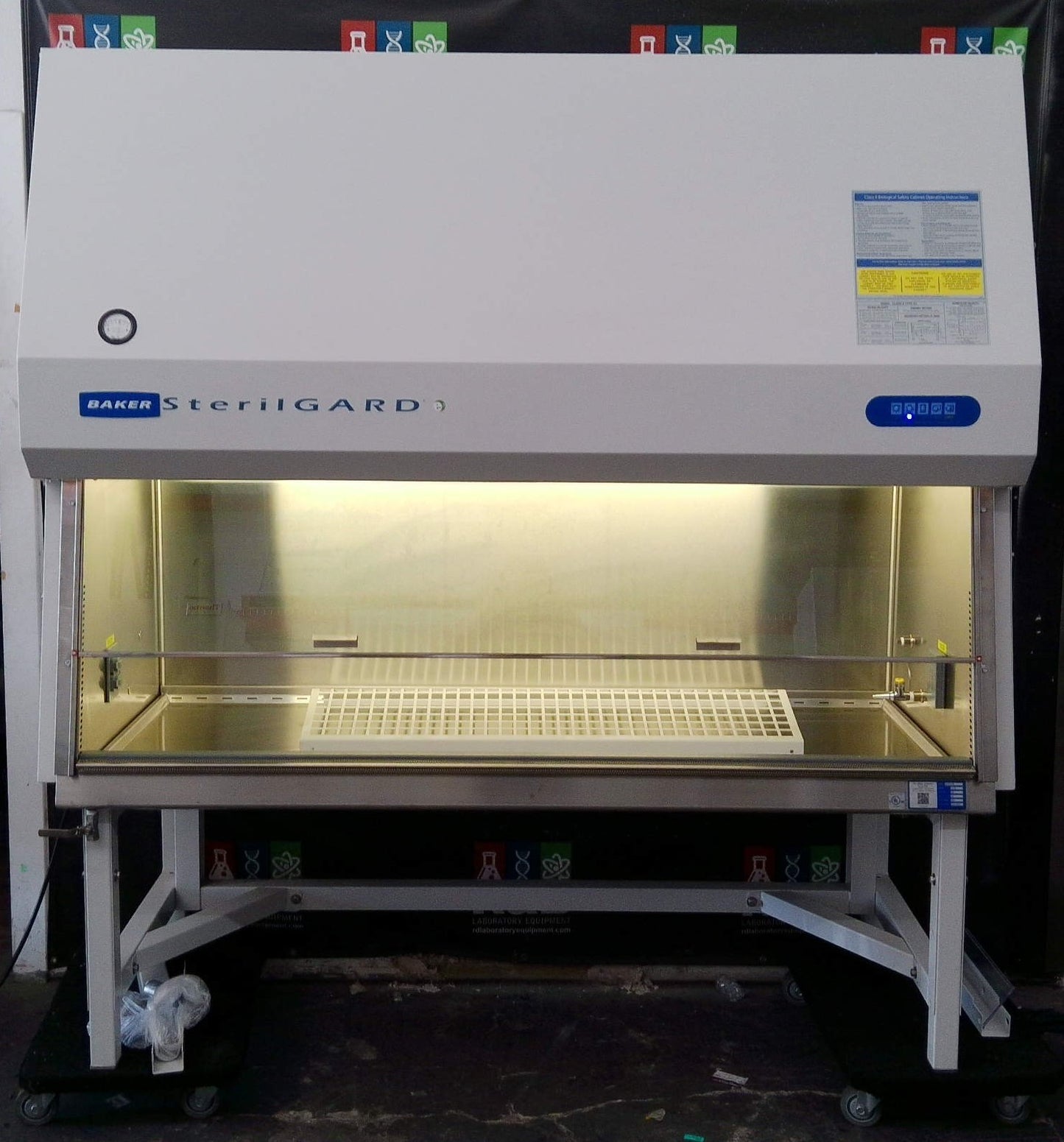 Baker 6ft SG604-M A2 Biosafety/ Biological Safety Cabinet w/Stand NO UV+Warranty