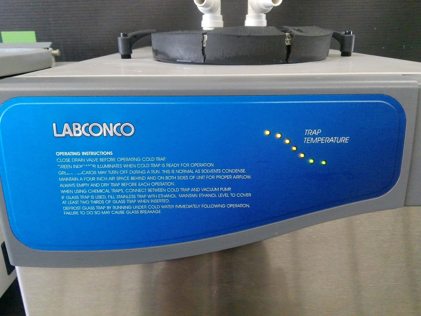 Labconco Centrivap Concentrator Centrifuge 7810014 w/Centrivap Cold Trap 7811020