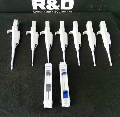 Eppendorf-Repeater Plus/ Rainin-EDP3 - Assorted Pipettes(Lot of 9ea) See Details