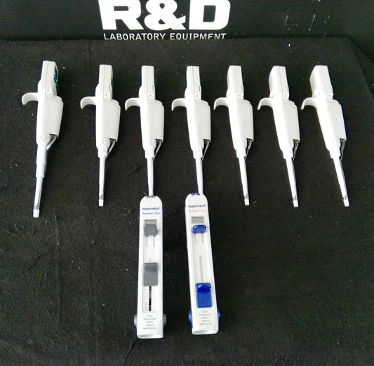 Eppendorf-Repeater Plus/ Rainin-EDP3 - Assorted Pipettes(Lot of 9ea) See Details