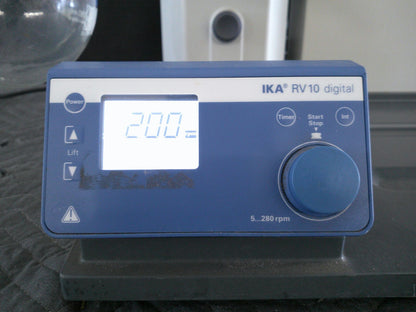 IKA ROTAVAP RV 10 & HB 10, Hot Water, Oil Bath, Glassware Included, FULLY TESTED