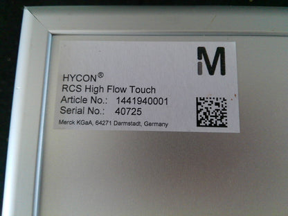 Millipore/ Hycon RCS High Flow Touch Microbial Air Sampler w/ Software & Case