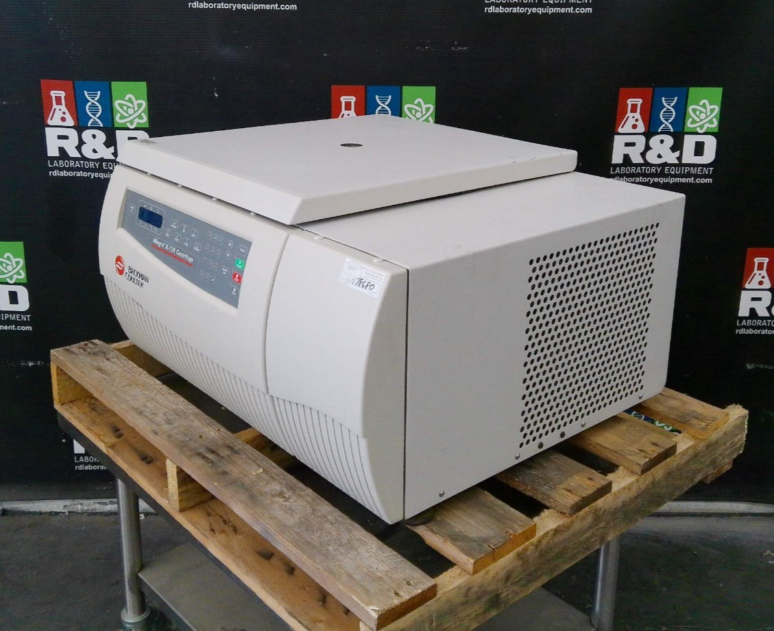 Beckman Allegra X-12R Refrigerated Benchtop Centrifuge w/ Rotor, Buckets 208v