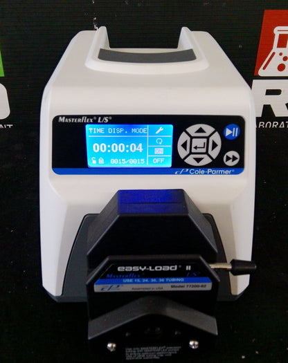 Cole Parmer Master Flex Peristaltic Pump 7523-80 w/ 77200-62 Pump Head TESTED