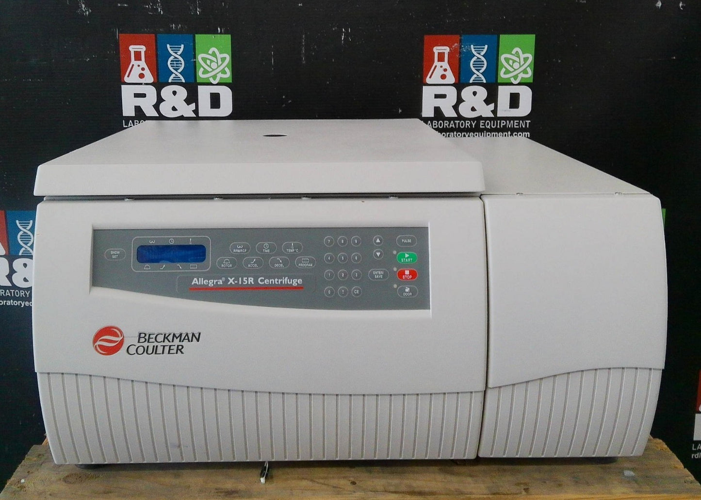 Beckman Allegra X-15R Refrigerated Benchtop Centrifuge w/Rotor & Buckets