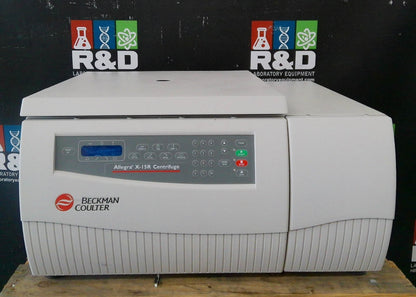 Beckman Allegra X-15R Refrigerated Benchtop Centrifuge w/Rotor & Buckets