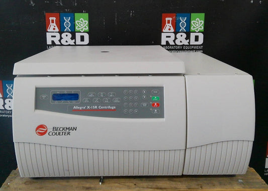 Beckman Allegra X-15R Refrigerated Benchtop Centrifuge w/Rotor & Buckets