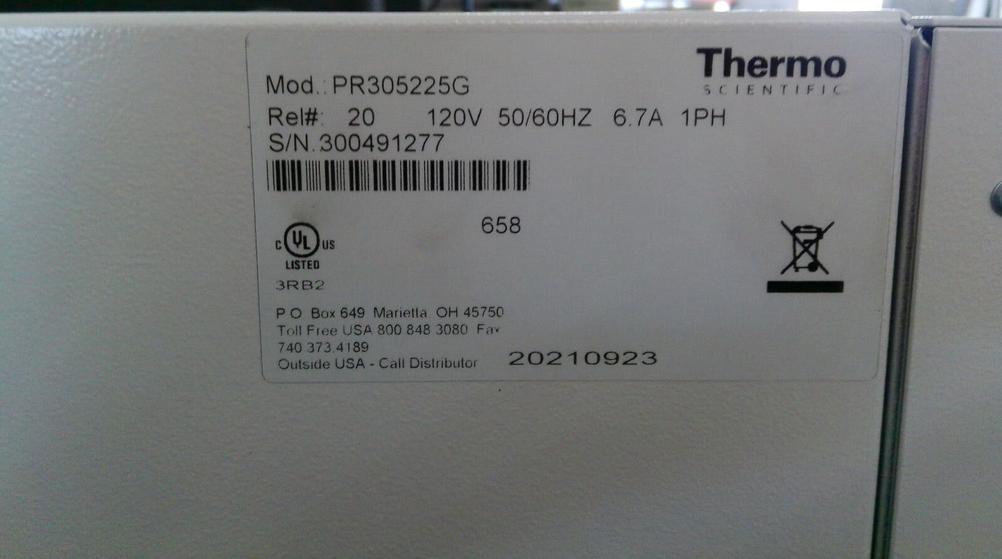 Thermo Scientific Precision PR305225G Gravity Convection Compact Oven 1.7Cf 2021