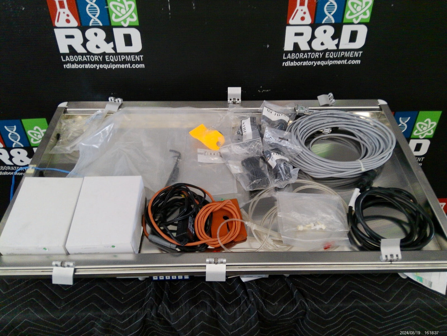 Sartorius DS050LBRM BIOSTAT BR-005 CultiBag RM50 Bioreactor w/Extras & Lid