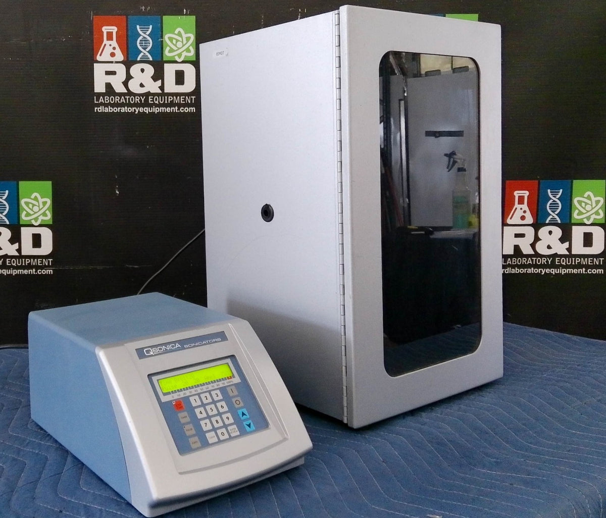 Qsonica Q125 Sonicator Homogenizer w/ Sound Enclosure