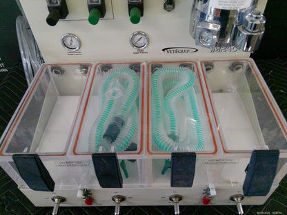 VetEquip Impac 6 Quad-Chamber Rodent/Mouse Veterinary Anesthesia System