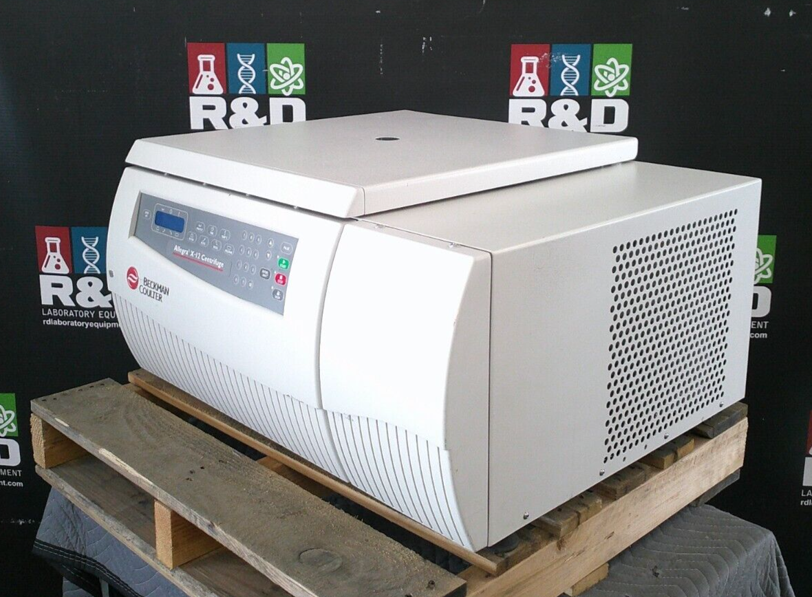 Beckman Allegra X-12 Refrigerated 20°C Benchtop Centrifuge w/Rotor, Buckets 220v