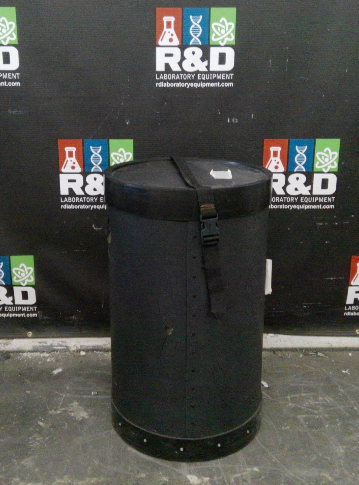 Taylor Wharton LN2 Cryo Liquid Nitrogen Dewar Storage Tank 11.8L w/Case, 1 Rack