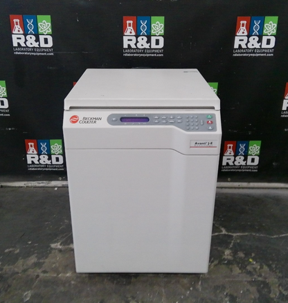 Beckman Avanti J-E Refrigerated Floor Centrifuge w/ JLA 10.500 Rotor 208v Tested