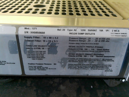 Thermo Scientific 5ft 1371 A2 Biosafety/Biological Safety Cabinet w/UV +Warranty
