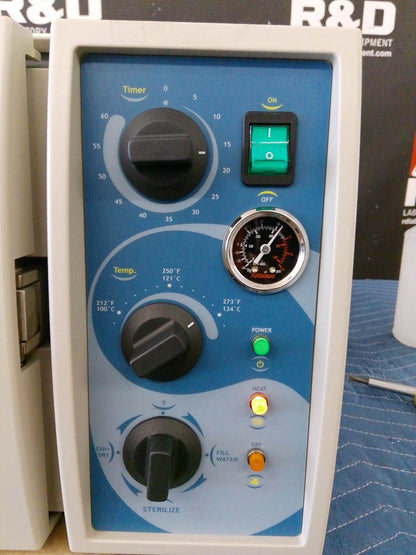 Tuttnauer 1730 Valueklave Autoclave Steam Sterilizer FULLY TESTED (2022)