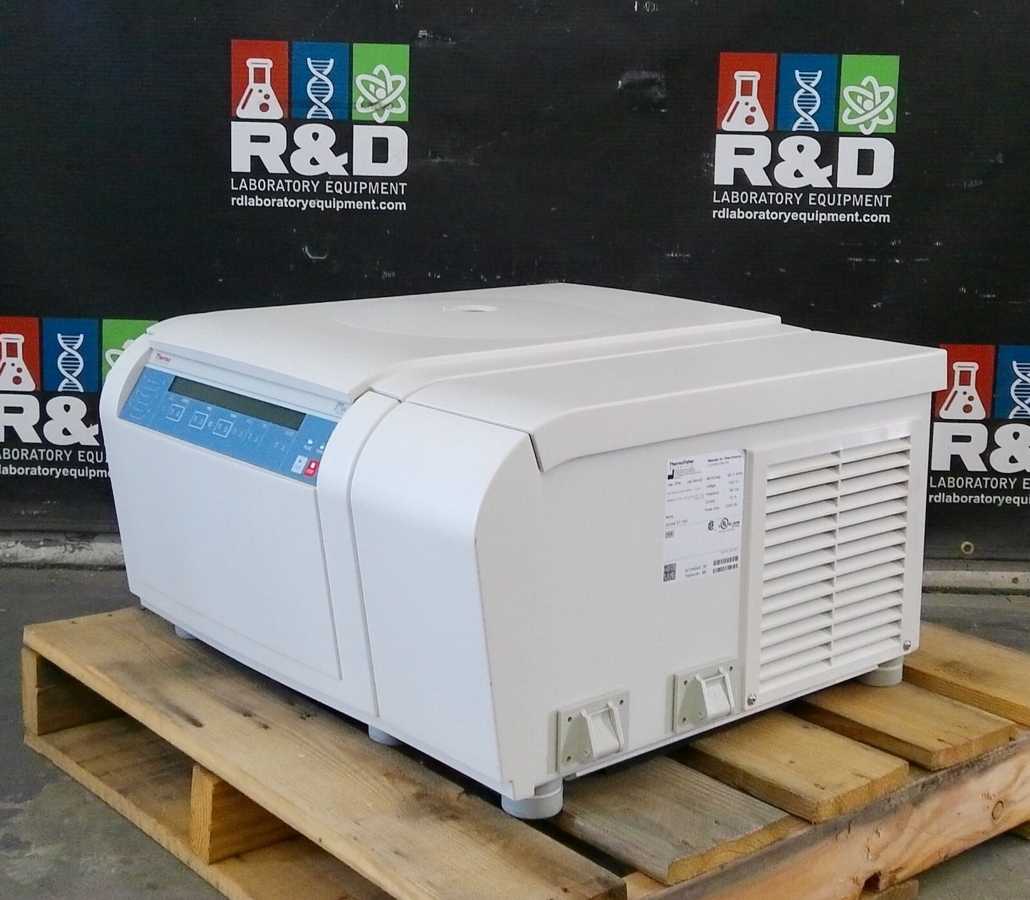 Thermo Sorvall ST16R Refrigerated Benchtop Centrifuge w/Rotor, Buckets, Inserts