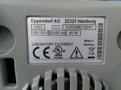 Eppendorf 5353 MixMate Shaker w/ EasyPlate-EasySep Magnet 18102