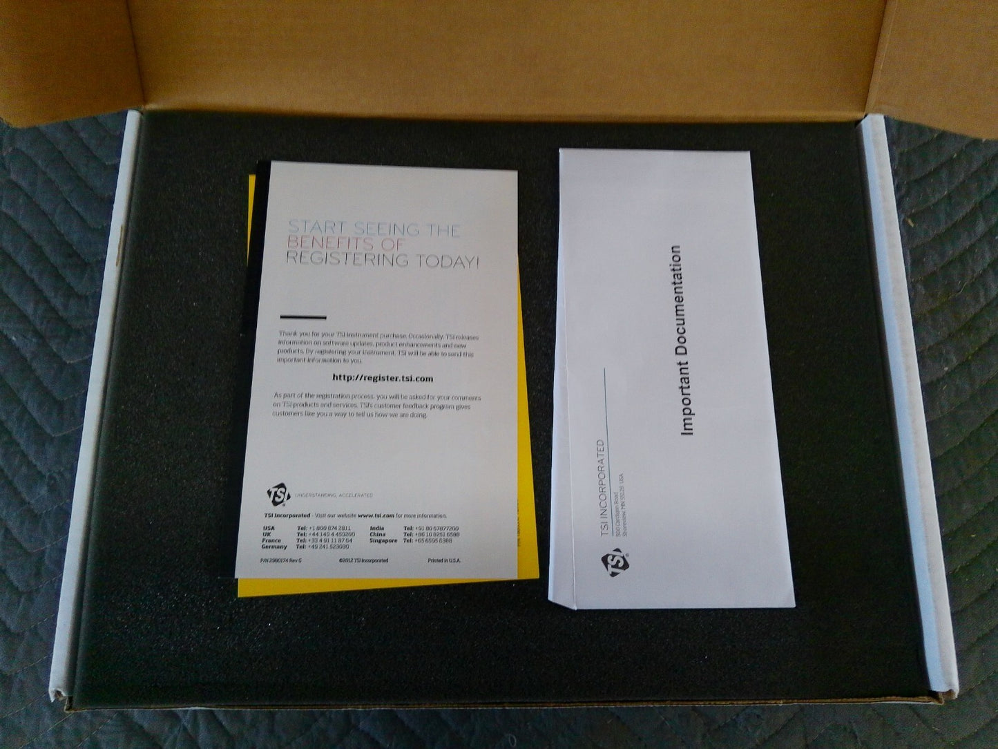 AeroTrak TSI 9306-V2 Particle Counter w/ Charger & Manual - OPEN BOX